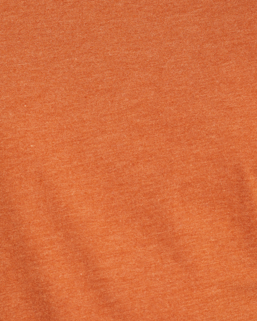 Close up of rust top fabric