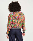 Silk Aviator Jacket - Fairfield Bloom