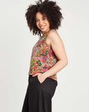 Silk Shell Top - Fairfield Bloom