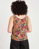 Silk Shell Top - Fairfield Bloom