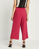 Cropped Culottes - Scorching Pink