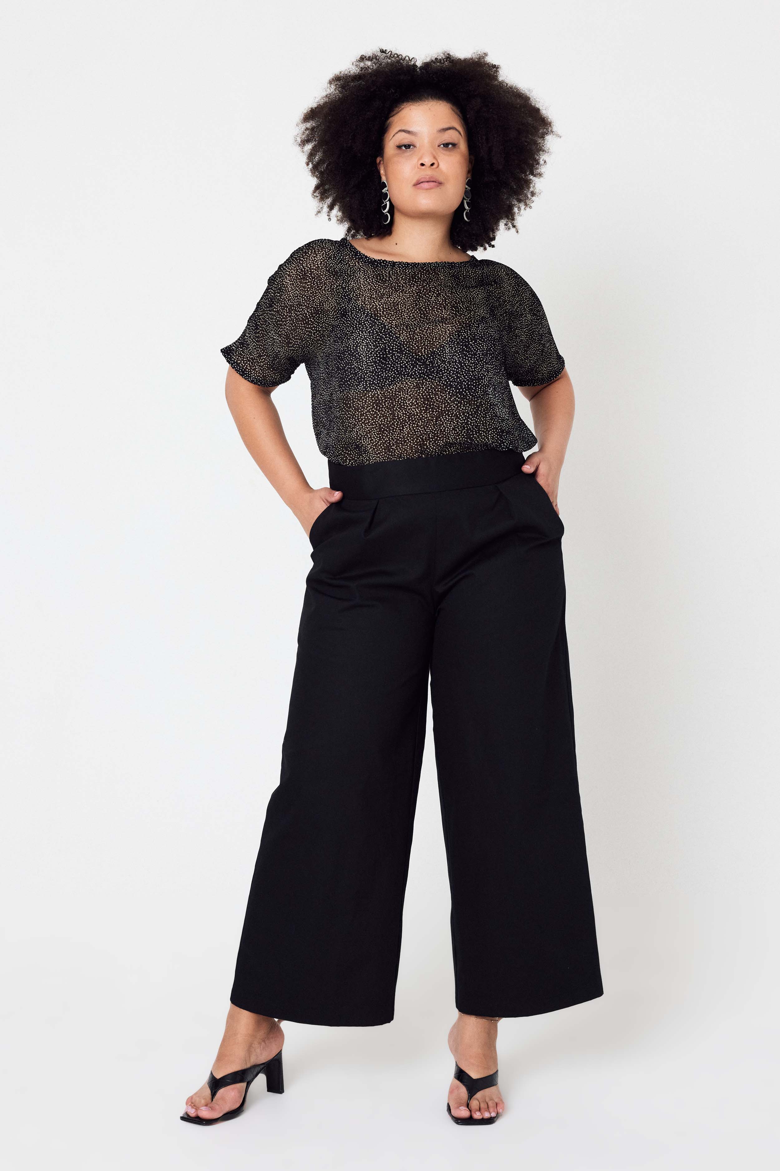 Winter Jeans Culotte Light Wash Denim Culotte Jeans