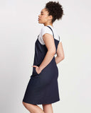 Pinafore Dress - Dark Indigo Denim