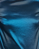 Bishop Sleeve Top - Iridescent Teal
