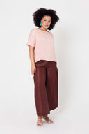 Scoop Top - Peony Blush