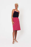 Silk Camisole - Pink Bind